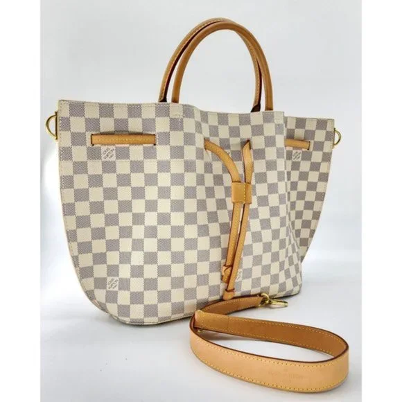 Louis Vuitton Girolata Shoulder Bag in Damier Azur Canvas | Mint Condition - Picture 3 of 11